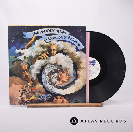 The Moody Blues A Question Of Balance LP Vinyl Record - Front Cover & Record