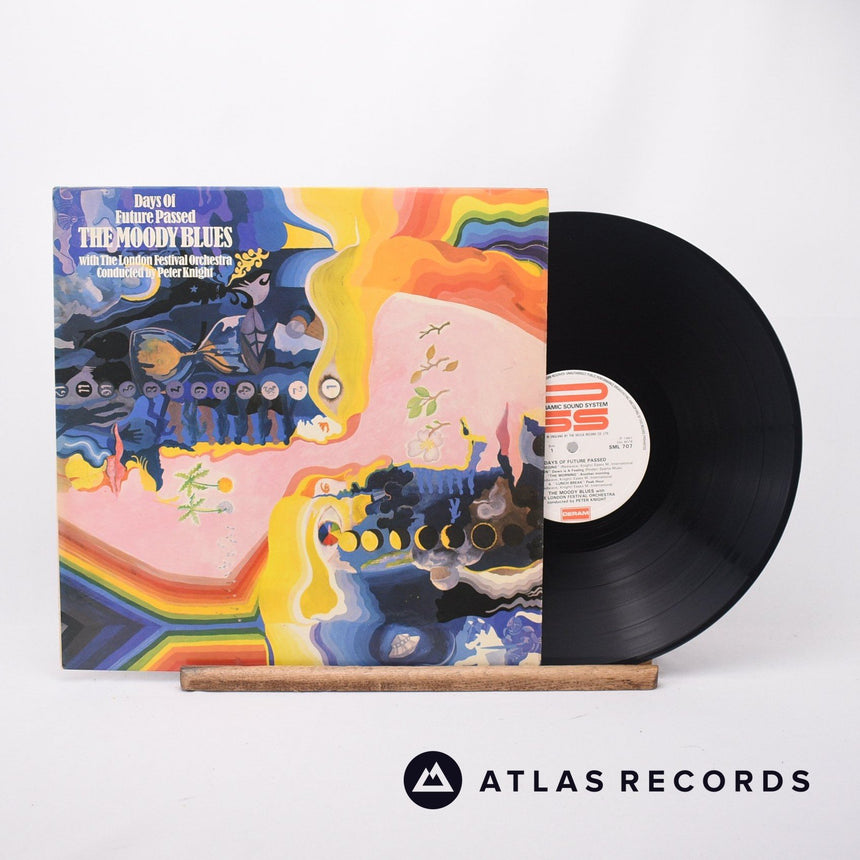 The Moody Blues Days Of Future Passed LP Vinyl Record - Front Cover & Record