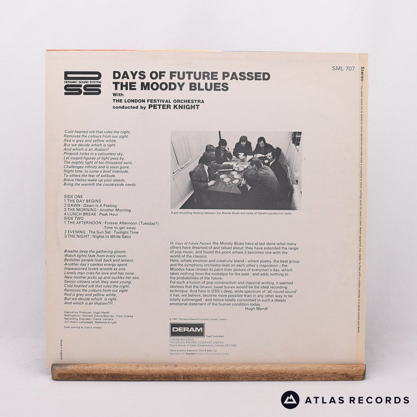 The Moody Blues - Days Of Future Passed - Repress LP Vinyl Record - EX/EX