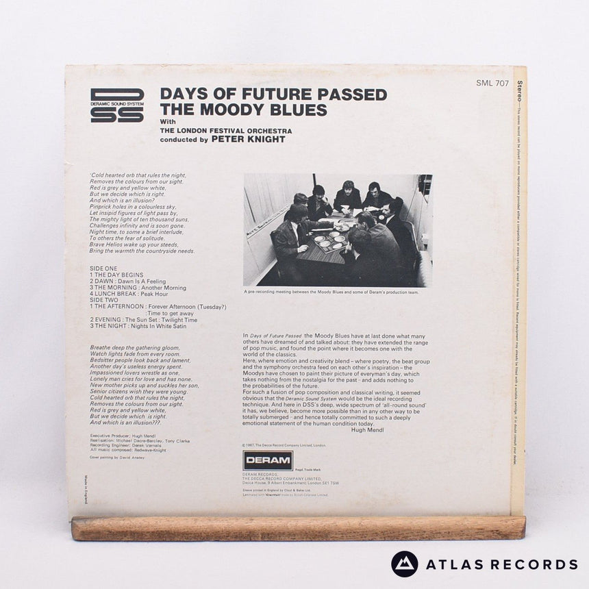 The Moody Blues - Days Of Future Passed - Repress 4W 4W LP Vinyl Record - VG+/EX