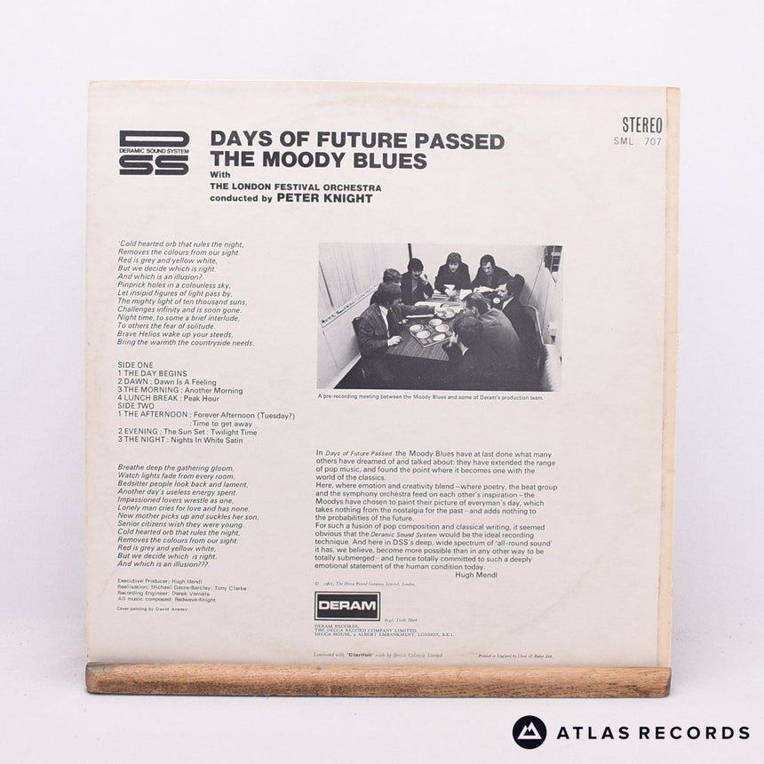 The Moody Blues - Days Of Future Passed - Repress LP Vinyl Record - VG+/VG+