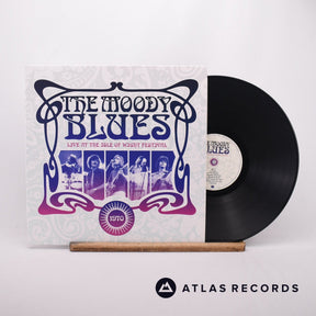 The Moody Blues Live At The Isle Of Wight Festival LP Vinyl Record - Front Cover & Record