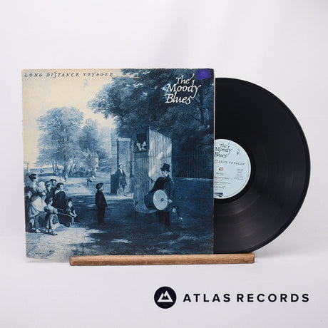 The Moody Blues Long Distance Voyager LP Vinyl Record - Front Cover & Record