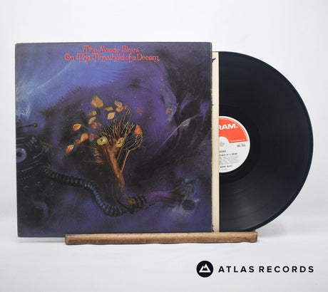The Moody Blues On The Threshold Of A Dream LP Vinyl Record - Front Cover & Record