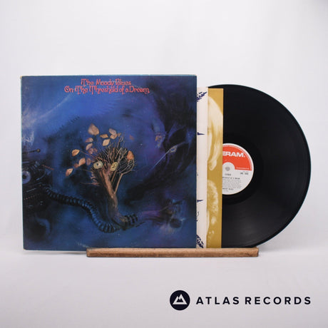 The Moody Blues On The Threshold Of A Dream LP Vinyl Record - Front Cover & Record