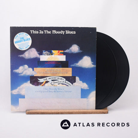 The Moody Blues This Is The Moody Blues 2 x LP Vinyl Record - Front Cover & Record