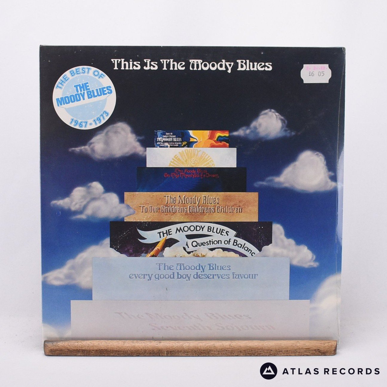 The Moody Blues This Is The Moody Blues 2 x LP Vinyl Record - Front Cover & Record