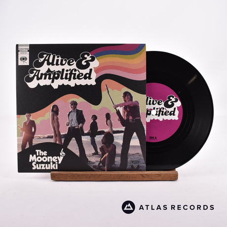 The Mooney Suzuki Alive & Amplified 7" Vinyl Record - Front Cover & Record