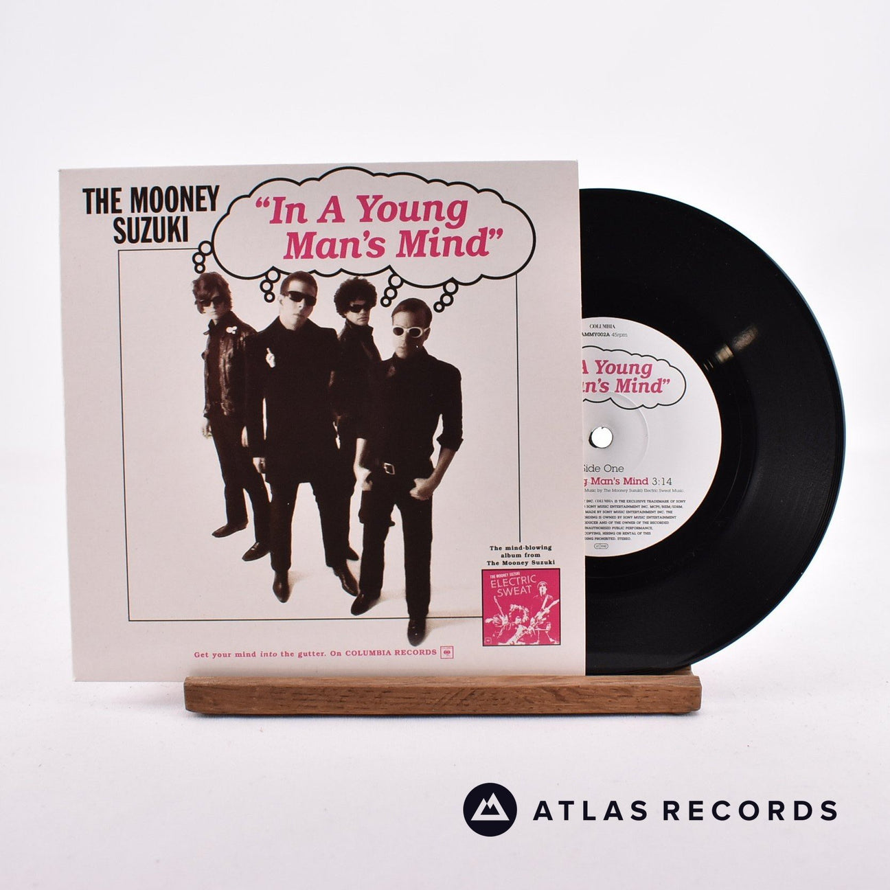 The Mooney Suzuki In A Young Man's Mind 7" Vinyl Record - Front Cover & Record