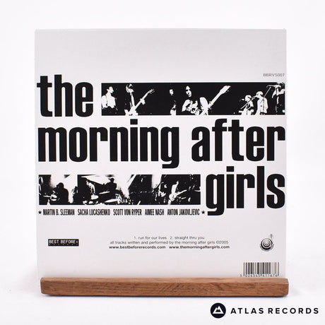 The Morning After Girls - Run For Our Lives - 7" Vinyl Record - NM/NM