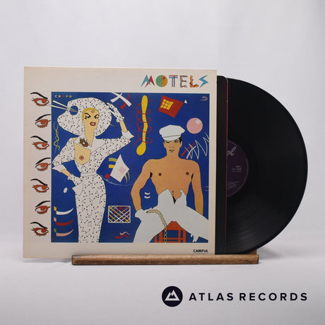 The Motels Careful LP Vinyl Record - Front Cover & Record