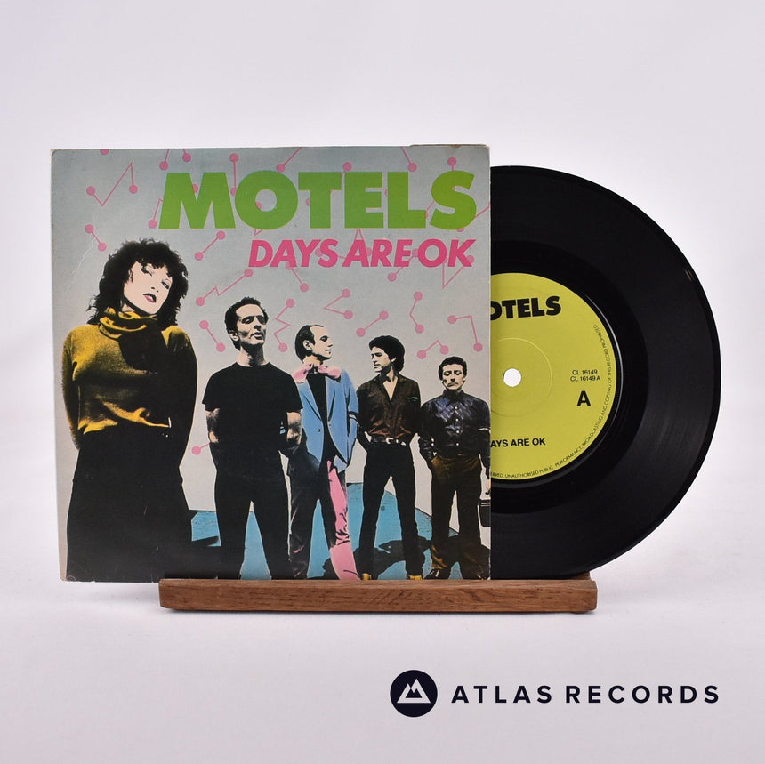 The Motels Days Are OK 7" Vinyl Record - Front Cover & Record