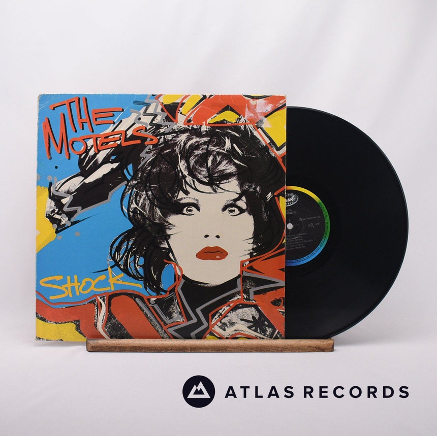 The Motels Shock LP Vinyl Record - Front Cover & Record