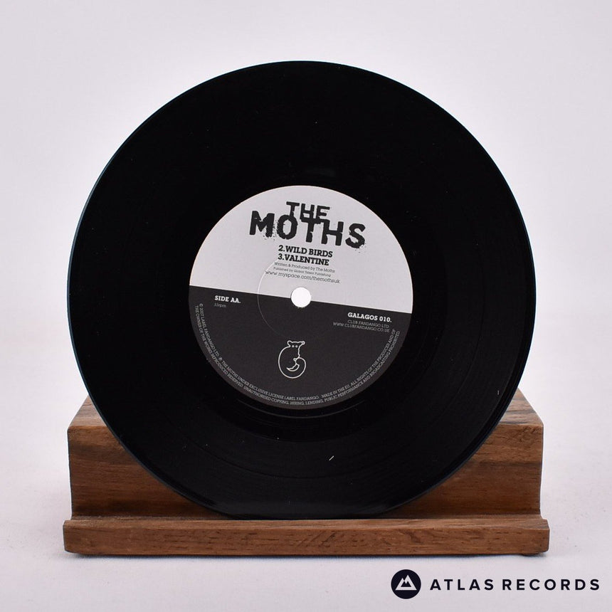 The Moths! - Games - Signed 7" Vinyl Record - NM/EX