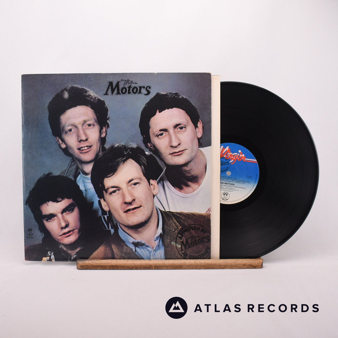 The Motors Approved By The Motors LP Vinyl Record - Front Cover & Record