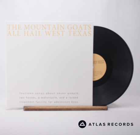 The Mountain Goats All Hail West Texas LP Vinyl Record - Front Cover & Record