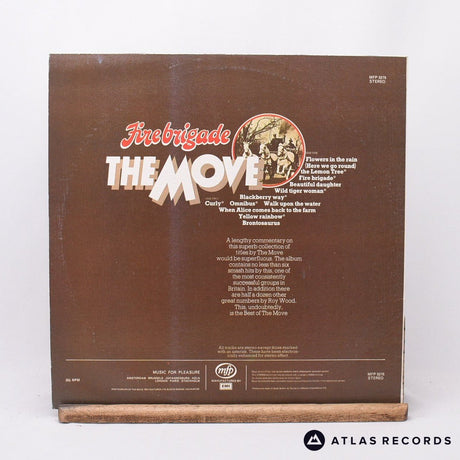 The Move - Fire Brigade - Textured Sleeve LP Vinyl Record - EX/EX