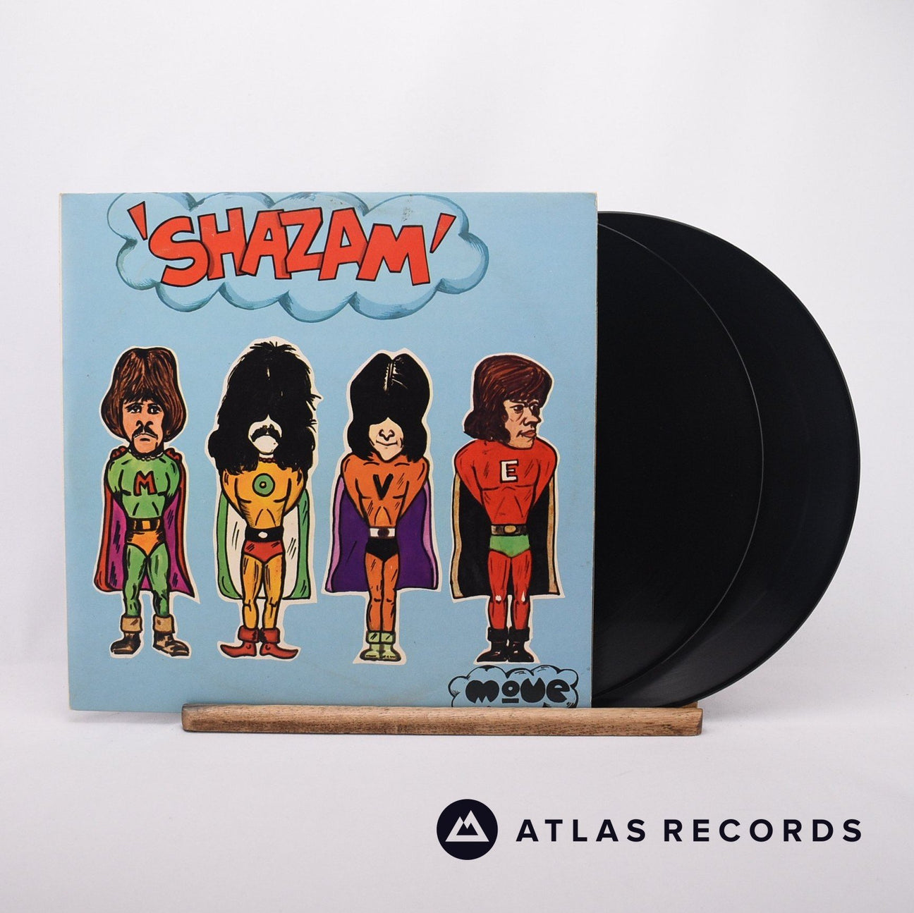 The Move Shazam 2 x LP Vinyl Record - Front Cover & Record