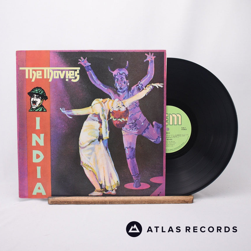 The Movies India LP Vinyl Record - Front Cover & Record