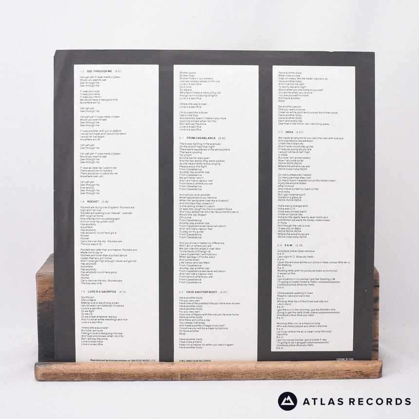 The Movies - India - LP Vinyl Record - VG+/EX