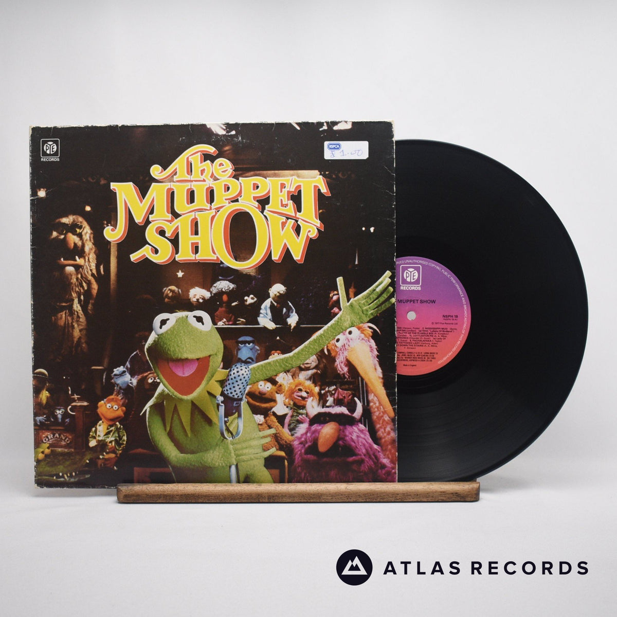 The Muppets The Muppet Show LP Vinyl Record VG+/EX – Atlas Records