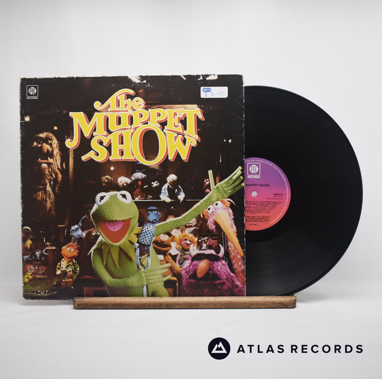 The Muppets The Muppet Show LP Vinyl Record - Front Cover & Record