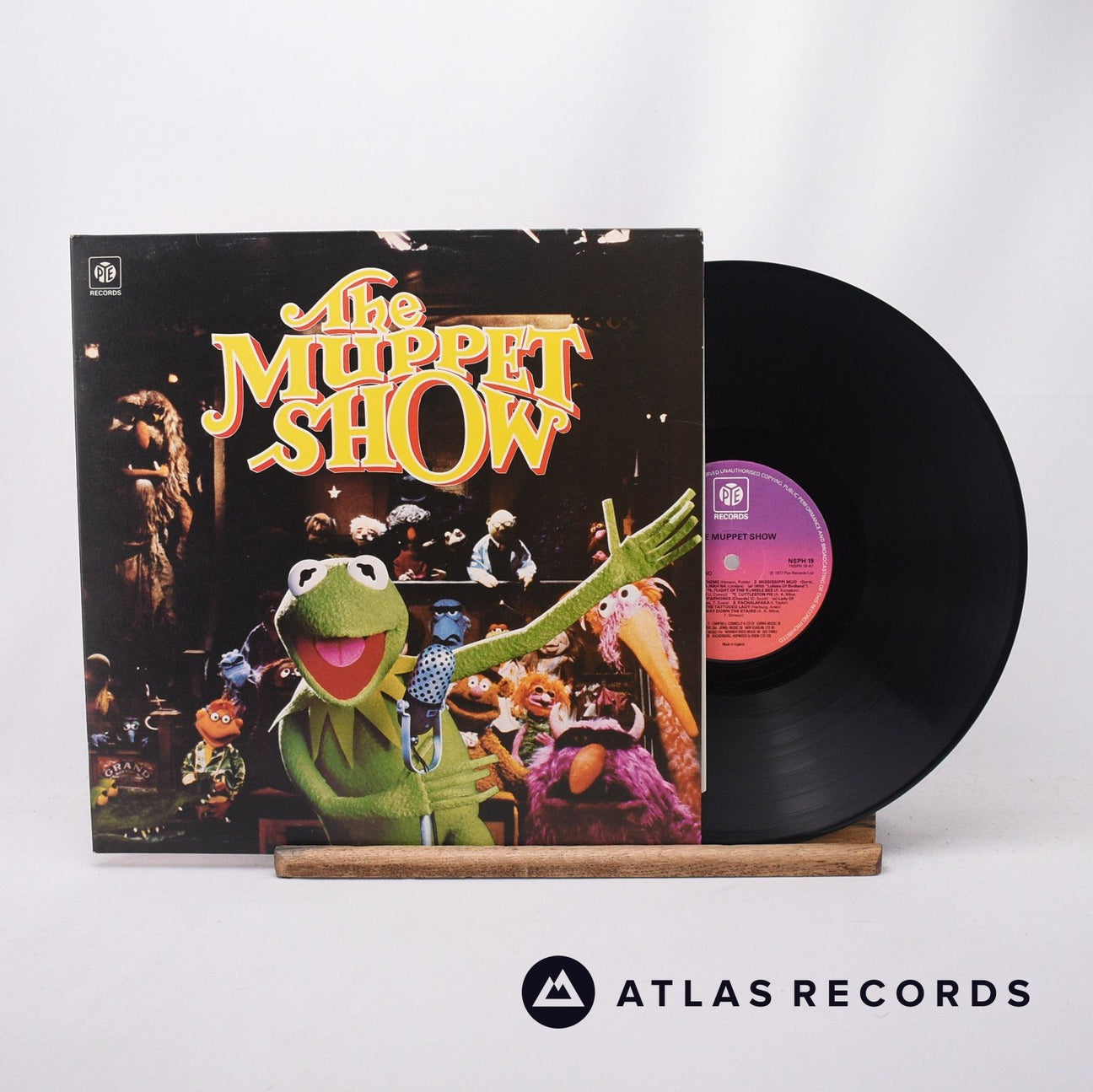 The Muppets The Muppet Show LP Vinyl Record - Front Cover & Record