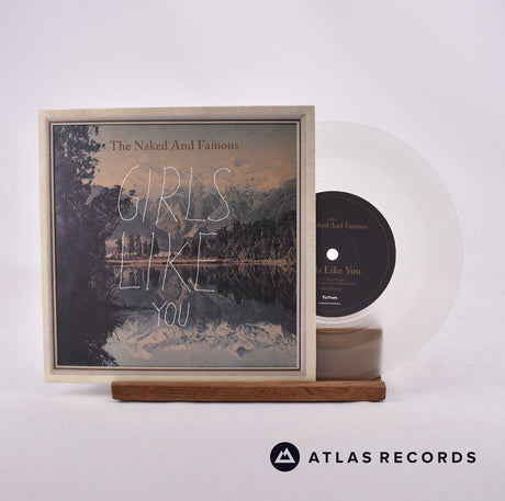 The Naked And Famous Girls Like You 7" Vinyl Record - Front Cover & Record