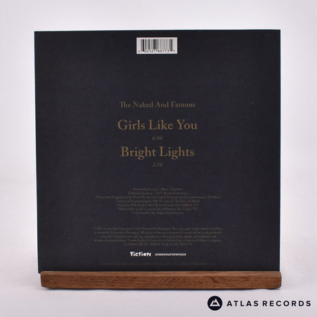 The Naked And Famous - Girls Like You - Clear 7" Vinyl Record - NM/NM