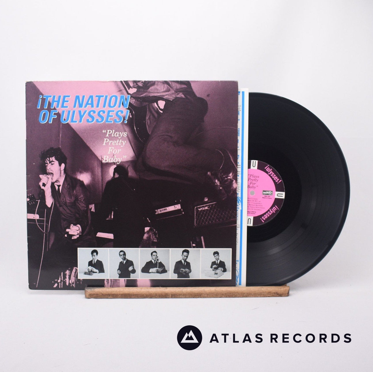 The Nation Of Ulysses Plays Pretty For Baby LP Vinyl Record - Front Cover & Record