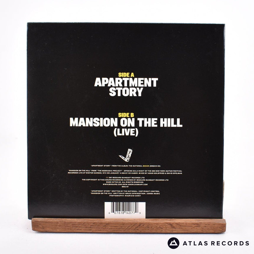 The National - Apartment Story - Yellow 7" Vinyl Record - NM/NM