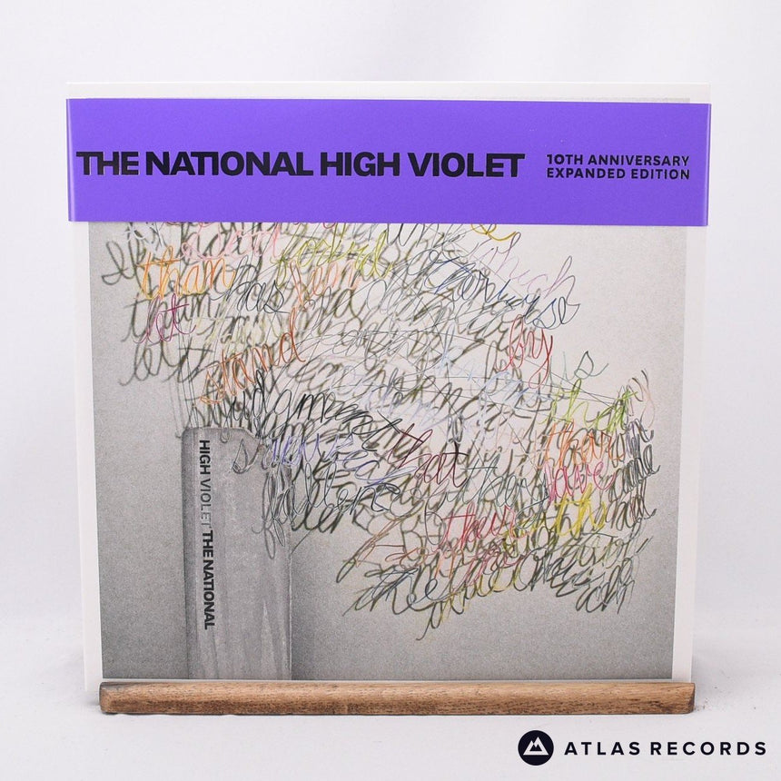 The National High Violet 3 x LP Vinyl Record - Front Cover & Record