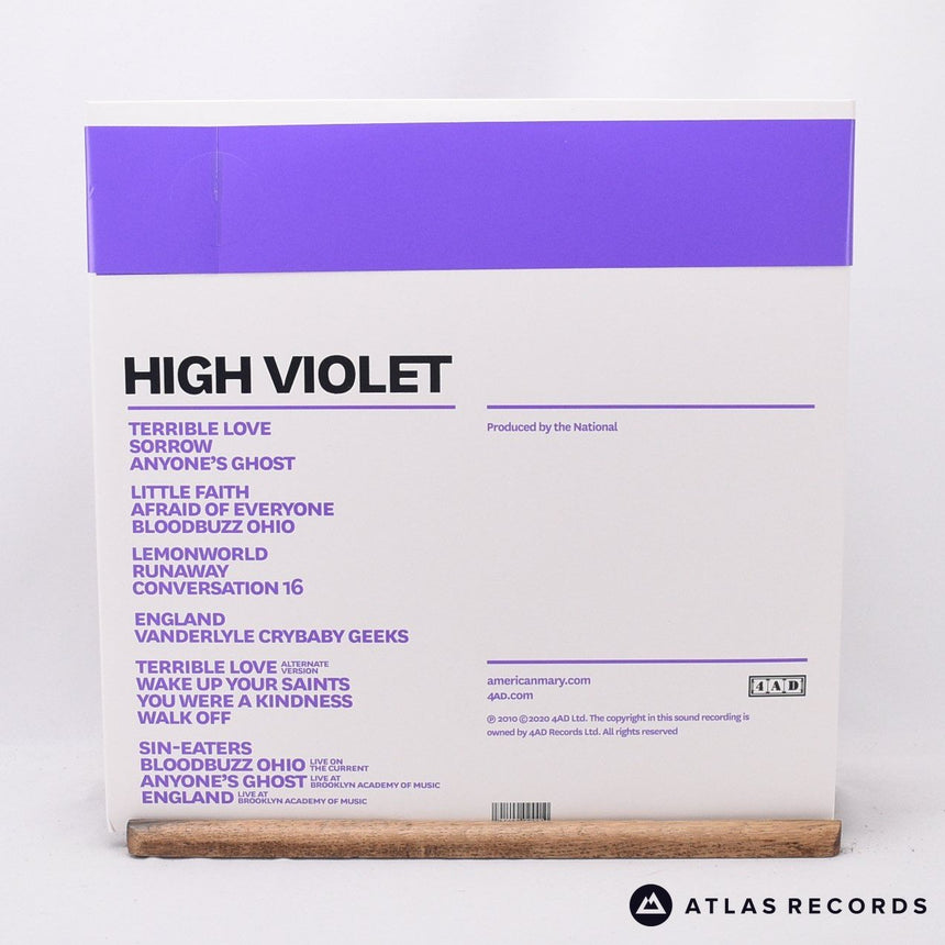 The National - High Violet - 3 x LP Vinyl Record