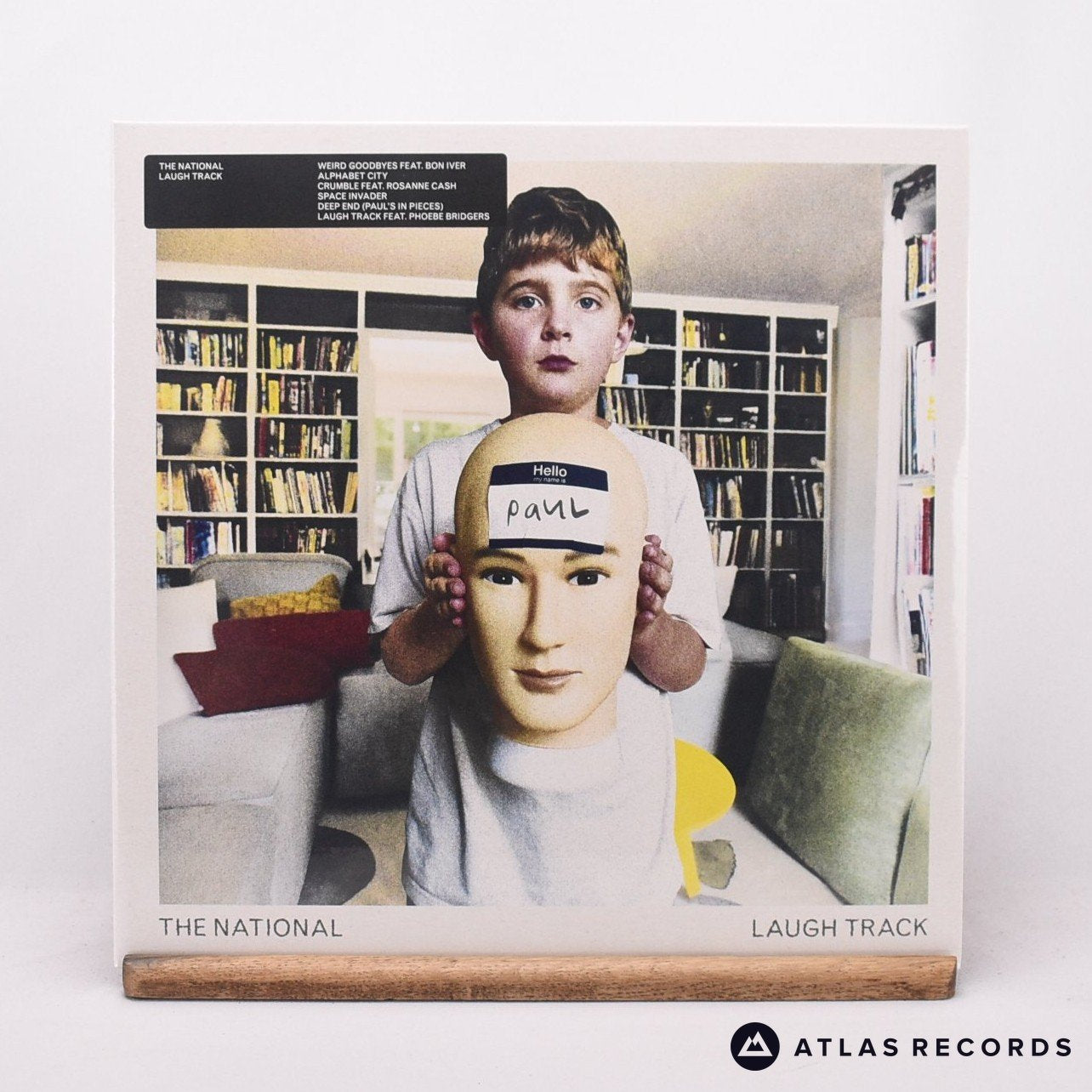 The National Laugh Track 2 x LP Vinyl Record - Front Cover & Record