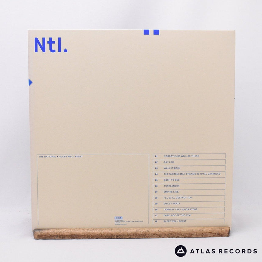 The National - Sleep Well Beast - White -A -B -C -D 2 x LP Vinyl Record - EX/NM