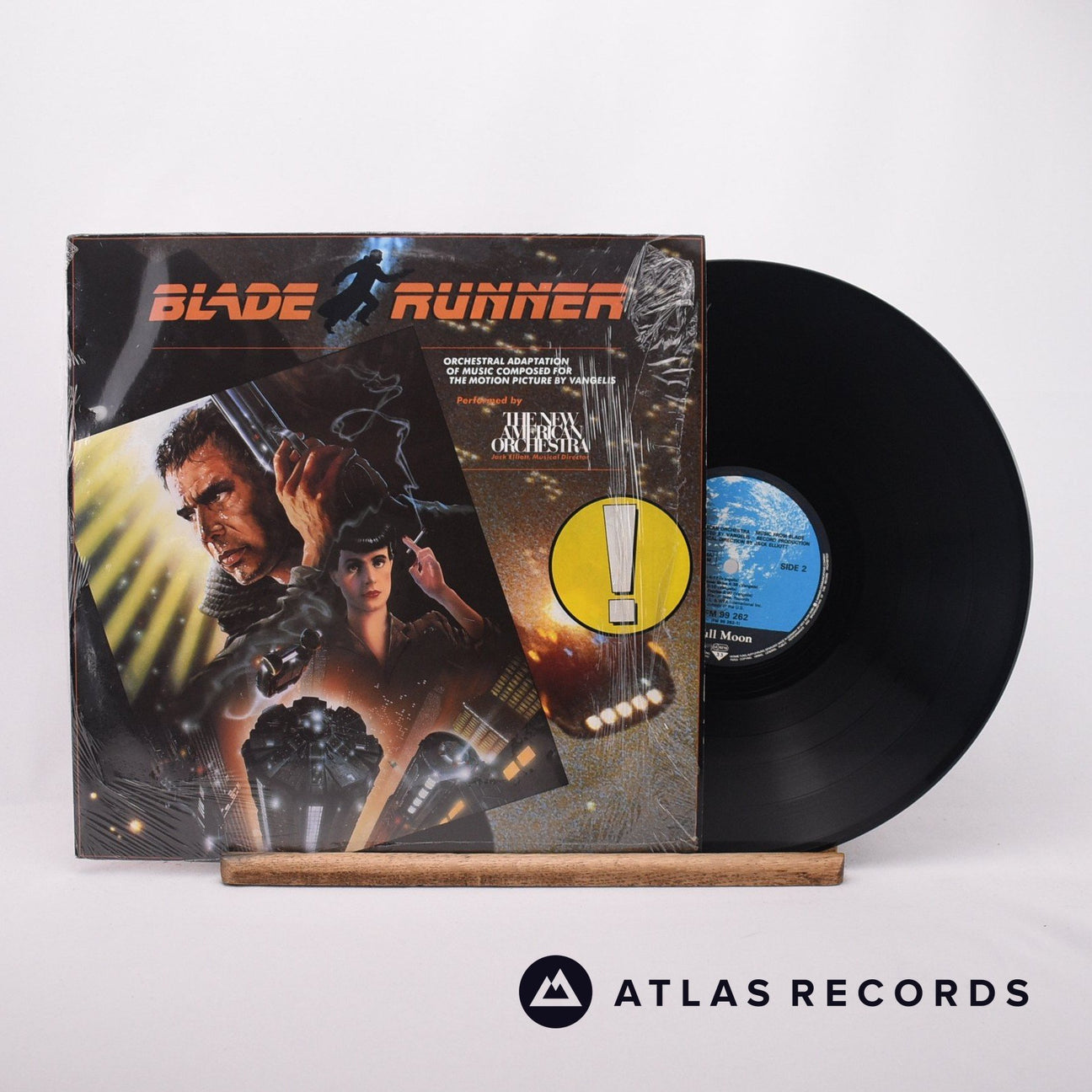 The New American Orchestra Blade Runner LP Vinyl Record - Front Cover & Record