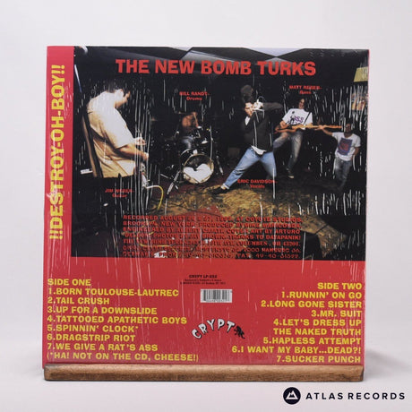 The New Bomb Turks - !!Destroy-Oh-Boy!! - Repress LP Vinyl Record - NM/NM