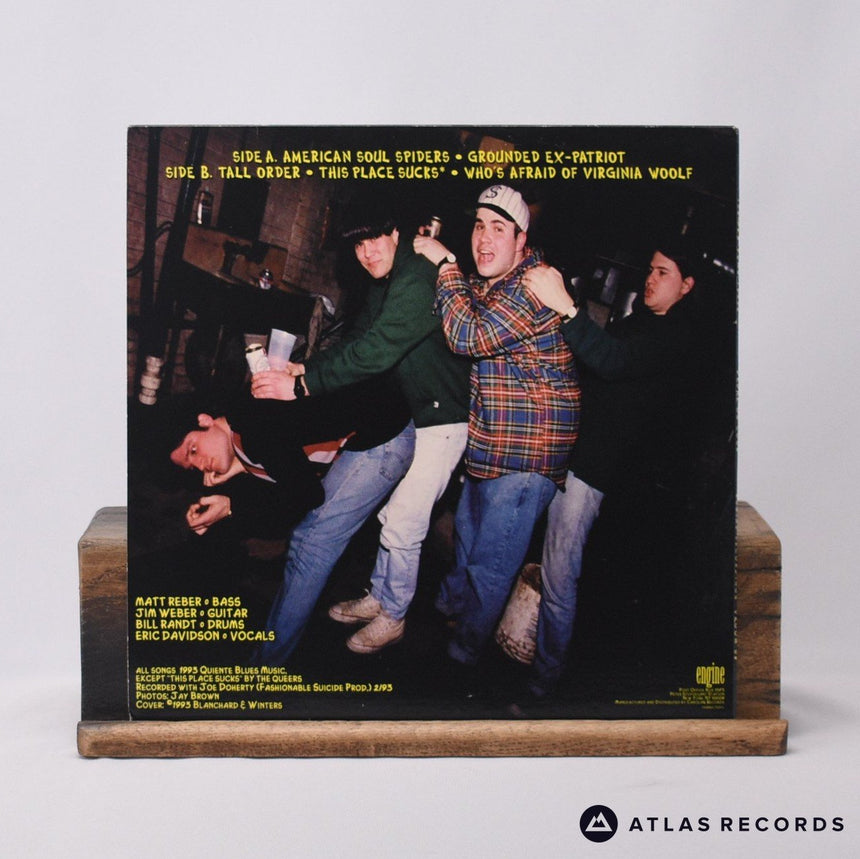 The New Bomb Turks - Drunk On Cock - Purple Insert 10" Vinyl Record - EX/EX