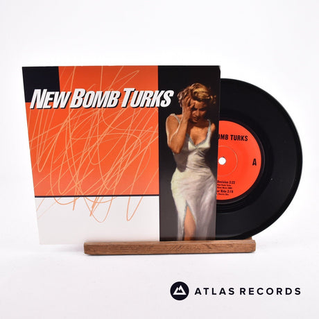 The New Bomb Turks Snap Decision 7" Vinyl Record - Front Cover & Record