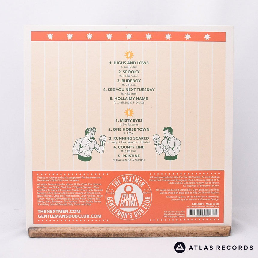 The Nextmen - Pound For Pound - Signed A1 B1 LP Vinyl Record - NM/EX