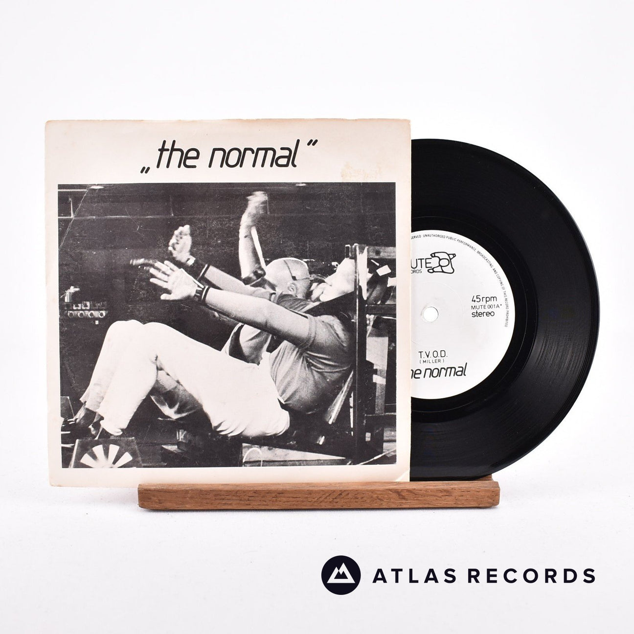 The Normal T.V.O.D. 7" Vinyl Record - Front Cover & Record