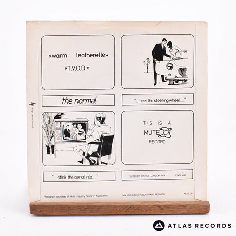 The Normal - T.V.O.D. - 7" Vinyl Record - VG+/EX