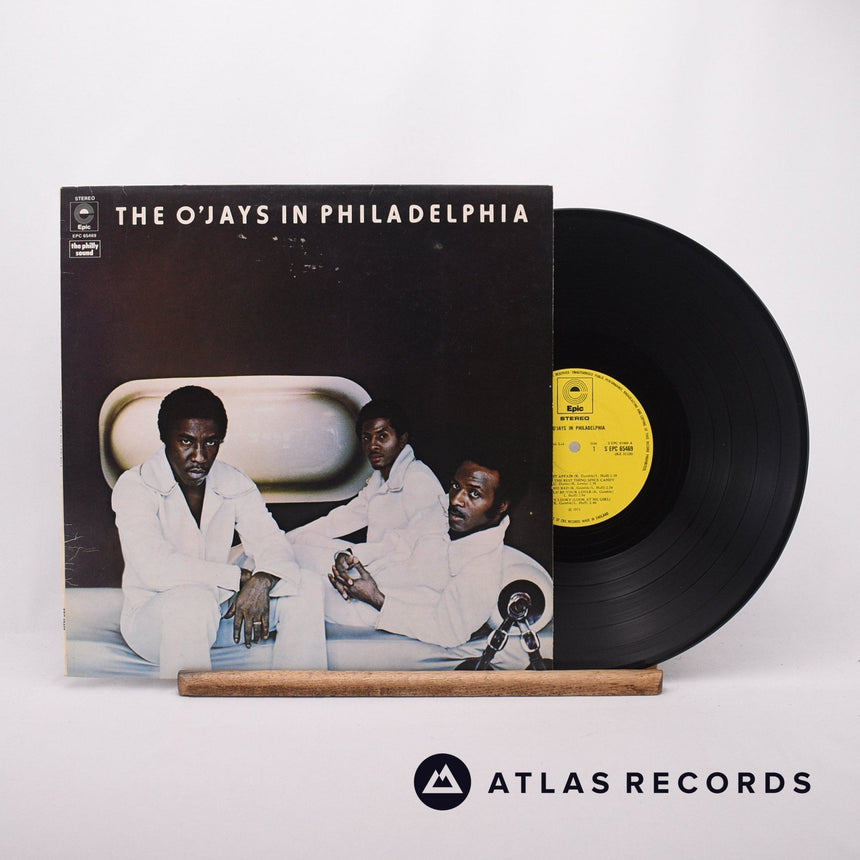 The O'Jays In Philadelphia LP Vinyl Record - Front Cover & Record