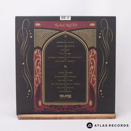 The Obsessed - Sacred - Lyric Sheet Embossed Sleeve LP Vinyl Record - NM/EX