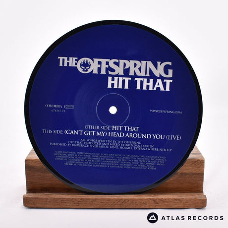 The Offspring - Hit That - Picture Disc 7" Vinyl Record - EX/NM