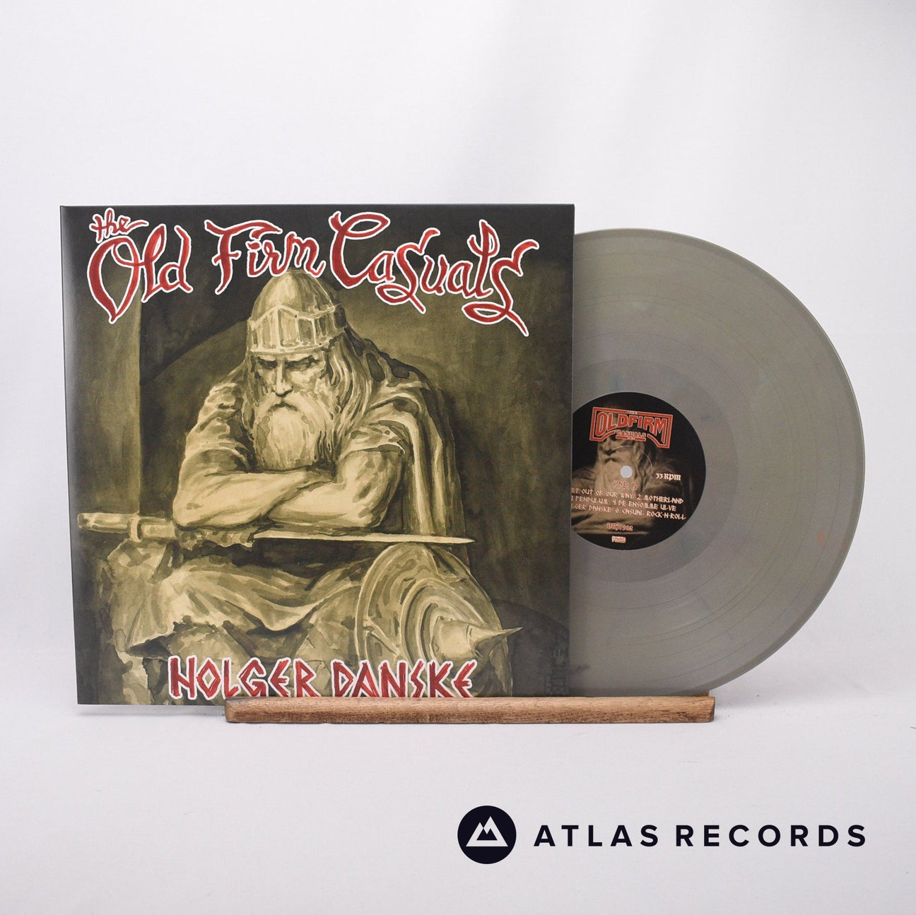 The Old Firm Casuals Holger Danske LP Vinyl Record - Front Cover & Record