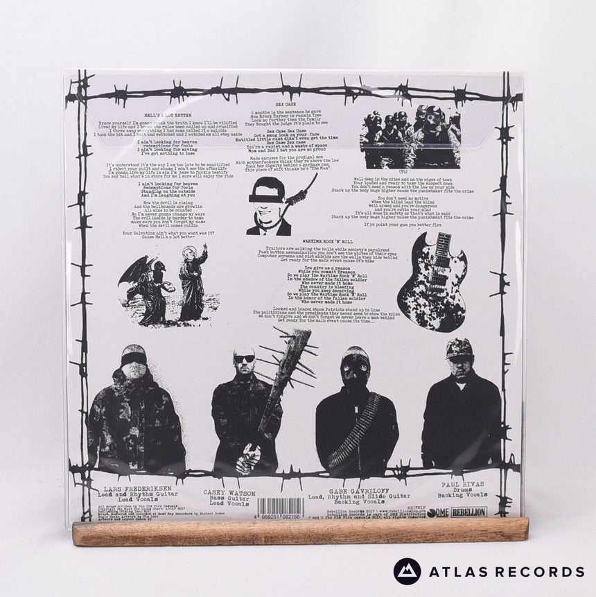 The Old Firm Casuals - Wartime Rock 'N' Roll - 12" Vinyl Record - EX