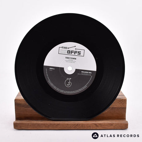 The On Offs - This Town - Die-Cut Sleeve 7" Vinyl Record - NM/NM