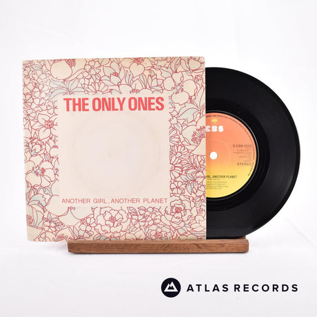 The Only Ones Another Girl, Another Planet 7" Vinyl Record - Front Cover & Record