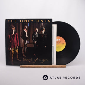 The Only Ones Baby's Got A Gun LP Vinyl Record - Front Cover & Record